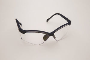 Safety Glasses, Blue Frame/Clear Lens. Universal Size, 12/cs 3560B