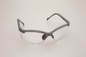 Safety Glasses, Platinum Frame/Clear Lens. Universal Size, 12/cs 3560PL