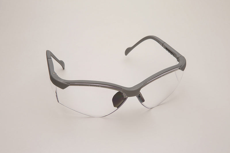 Safety Glasses, Platinum Frame/Clear Lens. Universal Size, 12/cs 3560PL