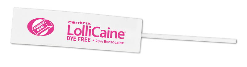 Centrix LolliCaine Topical Anesthetic Gel Dye Free