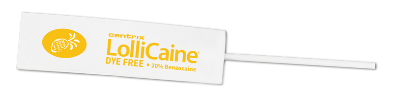 Centrix LolliCaine Topical Anesthetic Gel Dye Free