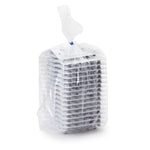 BD Black Syringe Tip Cap, Sterile, 10-Pack, Self-Venting Design, Preserves Sterility 308341
