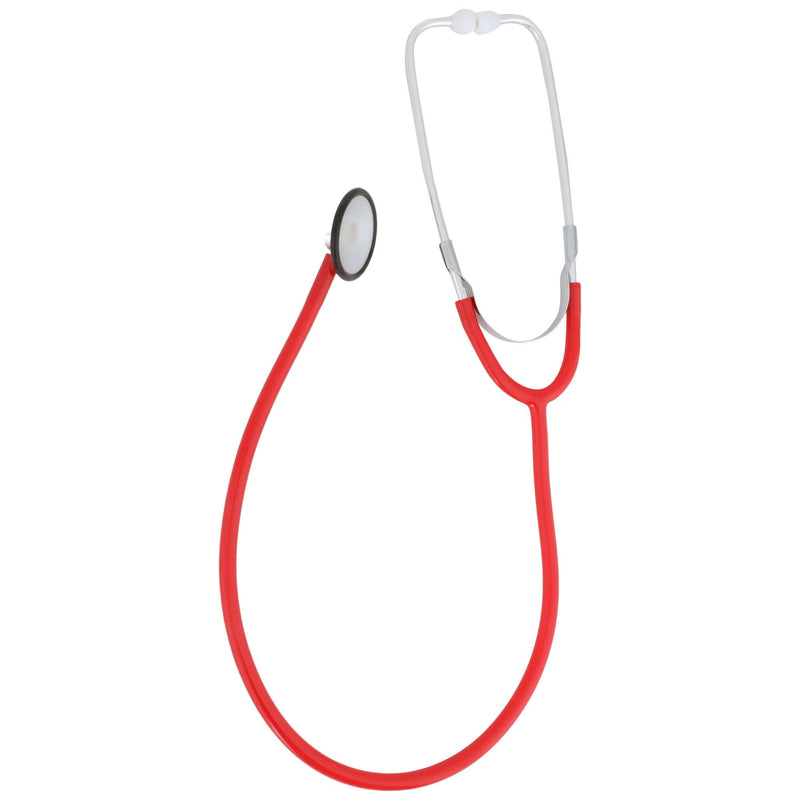 General Exam Stethoscope McKesson Red 1-Tube 21 Inch Tube Single Sided Chestpiece | SurgiMac Dental Supply