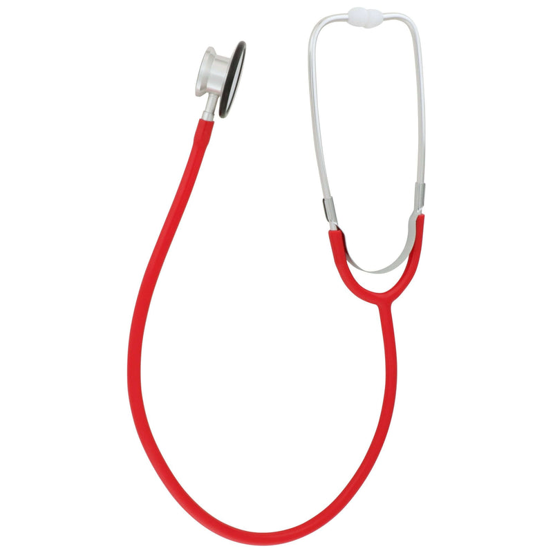 General Exam Stethoscope McKesson Red 1-Tube 22 Inch Tube Double Sided Chestpiece | SurgiMac Dental Supply