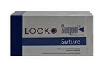 Absorbable Suture with Needle PolySyn Polyglycolic Acid C17 3/8 Circle Reverse Cutting Needle Size 4 - 0 Braided 386B
