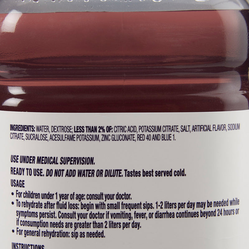 Oral Electrolyte Solution Pedialyte Classic Grape Flavor Electrolyte CS/8 00240