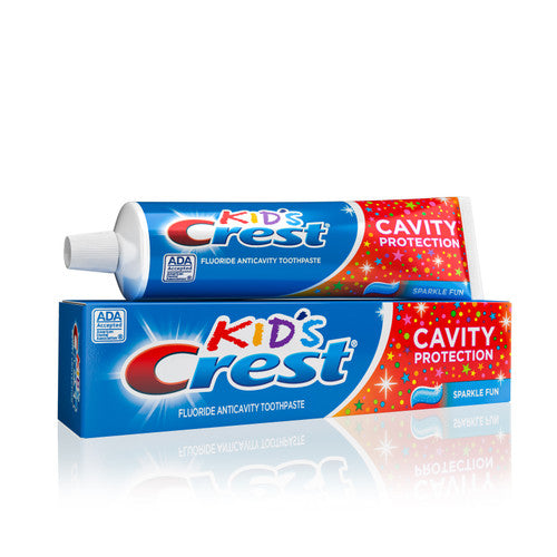 Crest Sparkle Fun Kids Toothpaste, Cavity, 4.6oz, 12/cs 3700076012