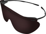 Safety Glasses, Office Pack (10 Black Frames, 20 Grey Lenses & 1 Neck Cord) 3905C