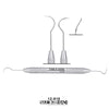 SurgiMac 3CH Cowhorn XTS Explorer, Double-Ended, Stainless Steel, Air Series, 1/Pk