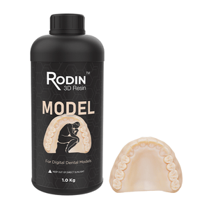 Rodin Model TAN 3D Resin, 1kg Bottle, 1/Pk. | SurgiMac Dental Supply