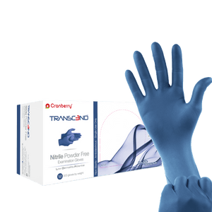 Transcend, X-Small, 300/PK, Powder Free Nitrile Exam Gloves - Free | SurgiMac Dental Supply