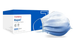 Cranberry S3+ Earloop Masks 3-PLY, BLUE, Quad-Fold Design | SurgiMac Dental Supply