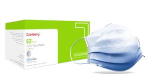 Repel Anti-Fog Earloop Mask SAPPHIRE -4-Ply | SurgiMac Dental Supply