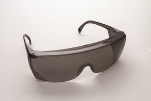 Safety Glasses, Grey Frame/Grey Lens, Universal Size, 12/cs 3S