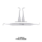 SurgiMac #3 Nevi Posterior Scaler, Double-Ended, Stainless Steel, Air Series, 1/Pk | SurgiMac Dental Supply