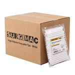 SurgiMac High Volume Evacuator Tips, White, MacSafe, 100/Pk, 50pk/Case
