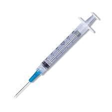BD Luer-Lok / PrecisionGlide 3 mL BD Luer-Lok Syringe with 25 Gauge x 1-1/2" BD