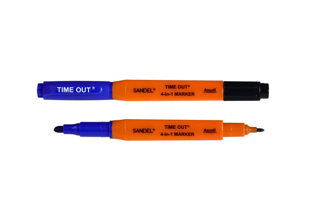 Ansell Sandel Markers, TIME OUT Sleeve, Ruler, Non-Sterile, 100/bg