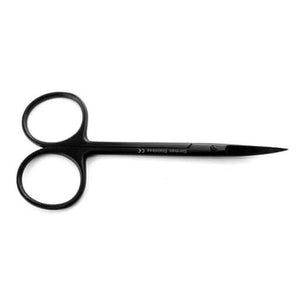 SurgiMac 4.5" Iris Scissors, Curved, Black (TiN) Coated, Stainless Steel, Eco Series, 1/Pk | SurgiMac Dental Supply