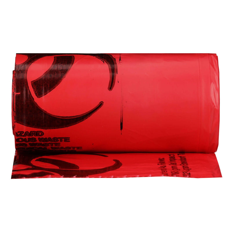 Infectious Waste Bag McKesson 10 to 15 gal. Red Bag Polymer Film 24 X 32 Inch | SurgiMac Dental Supply
