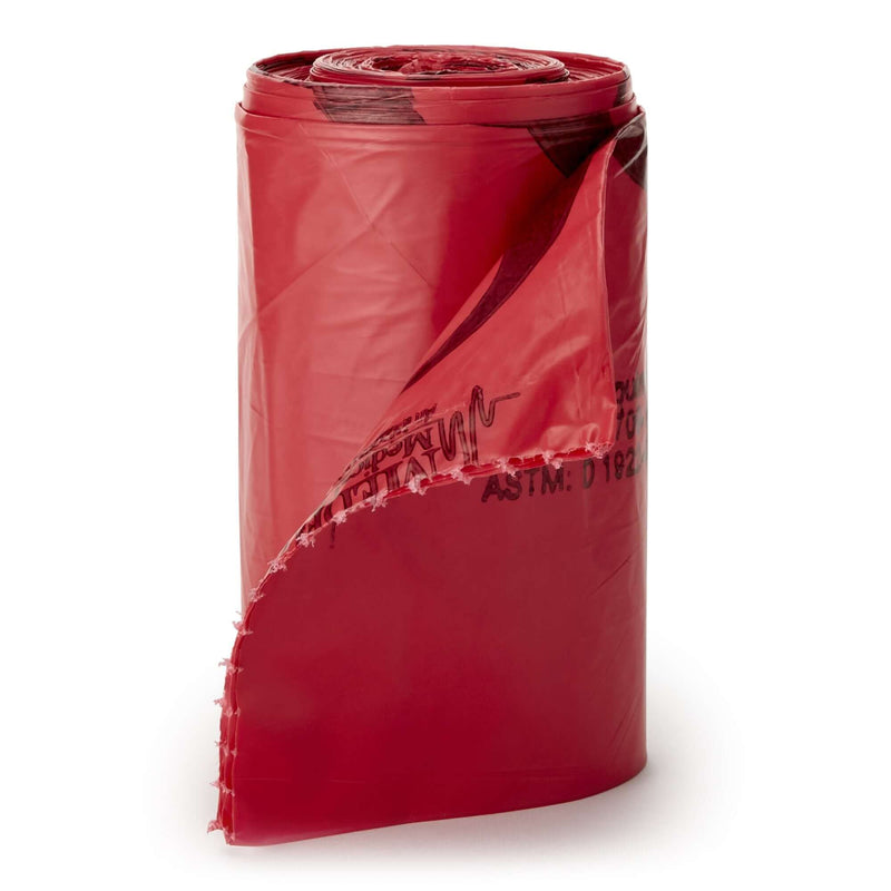 Infectious Waste Bag McKesson 10 to 15 gal. Red Bag Polymer Film 24 X 32 Inch | SurgiMac Dental Supply