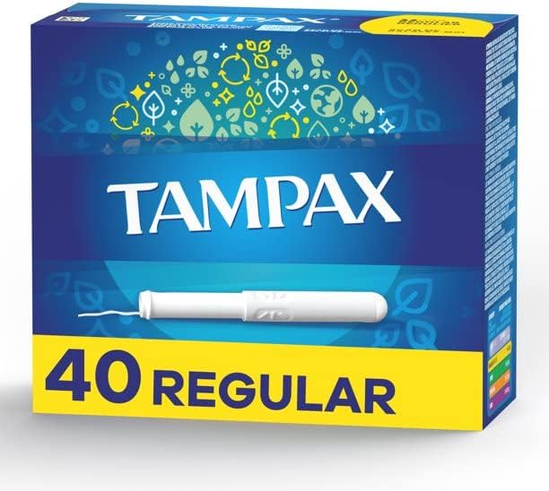 Procter & Gamble | Tampax Regular Tampons, 40/bx, 12 bx/cs (72 cs/plt) | 7301024751