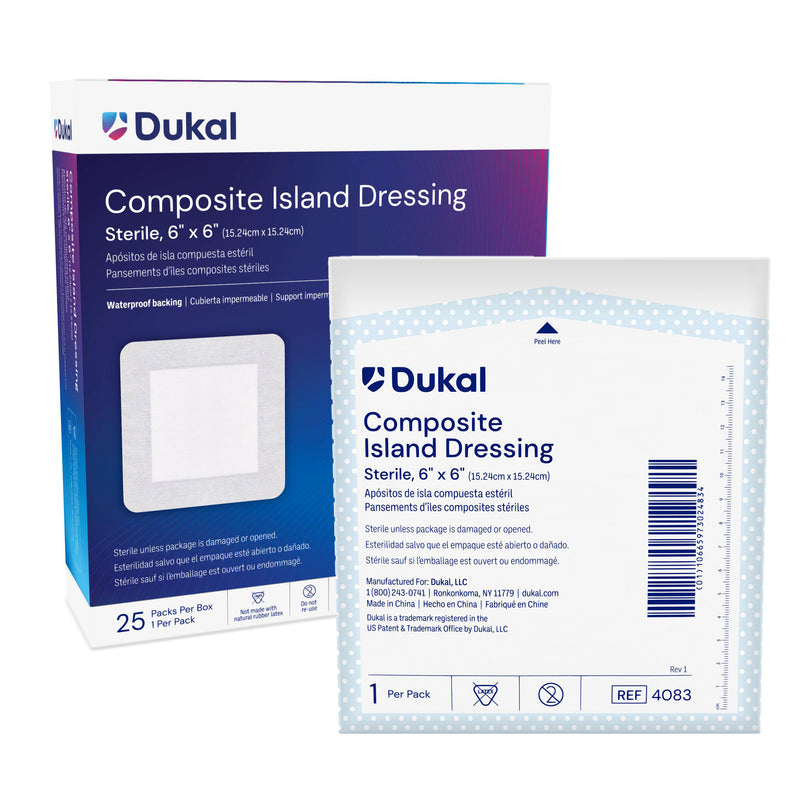 Dukal Sterile Composite Island Dressing 6