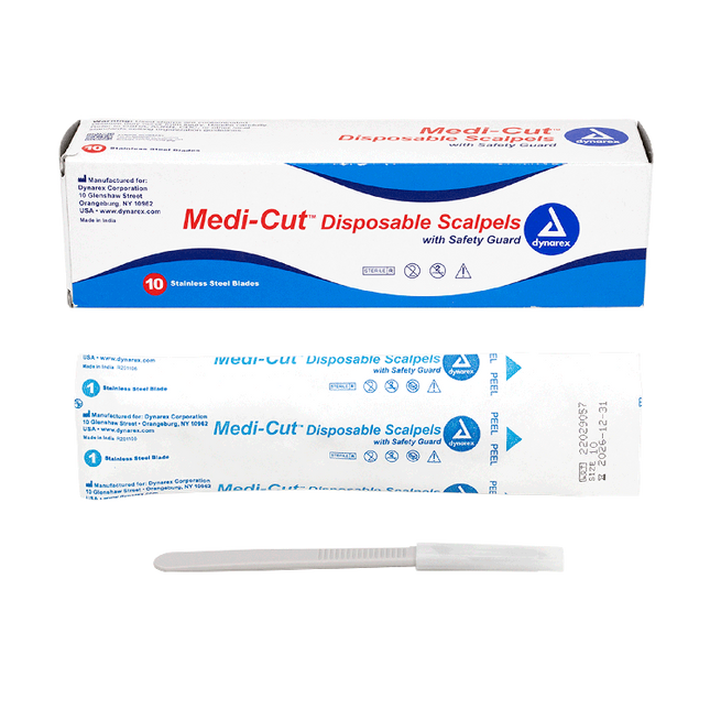 Dynarex | Medicut Scalpels Disposable Sterile | 4110