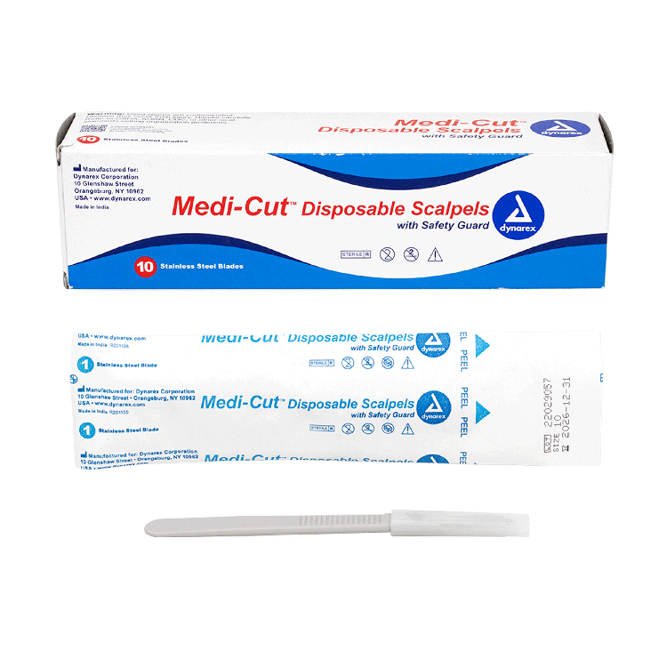 Medicut Scalpels Disposable Sterile | SurgiMac Dental Supply