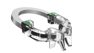 iMatrix Clear Ring Refill Pack - 1 Yellow Narrow & 1 Green Standard | SurgiMac Dental Supply