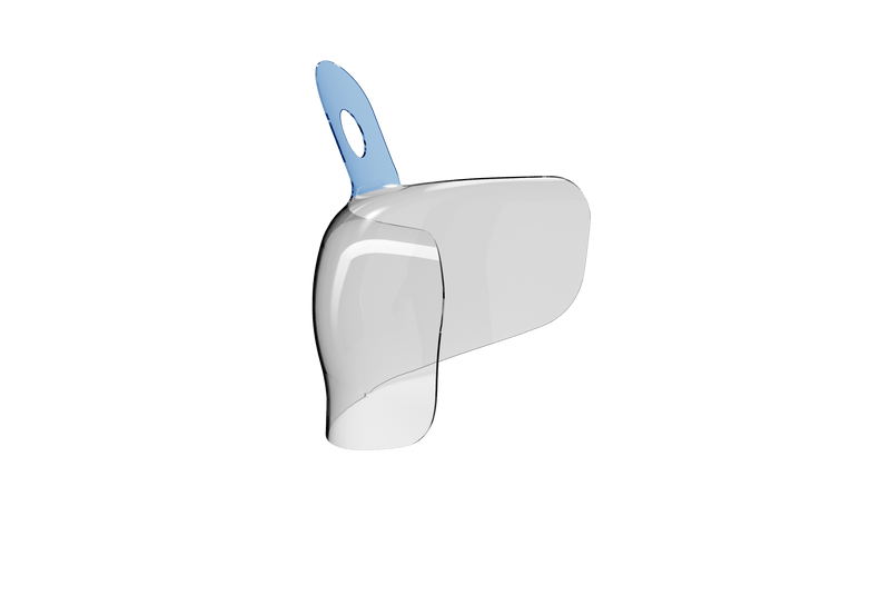 iMatrix Clear Blue 5.5 mm Mylar Matrices, 100/Pk | SurgiMac Dental Supply