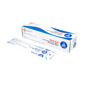 SurgiMac #15 Medicut Scalpels , Disposable , Sterile, Stainless Steel, 10/Pk | SurgiMac Dental Supply