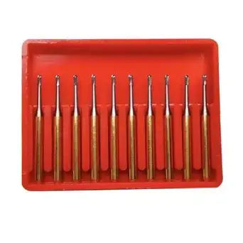 Alpen/Speedster FG #8G Round Carbide Bur, package of 10 | SurgiMac Dental Supply