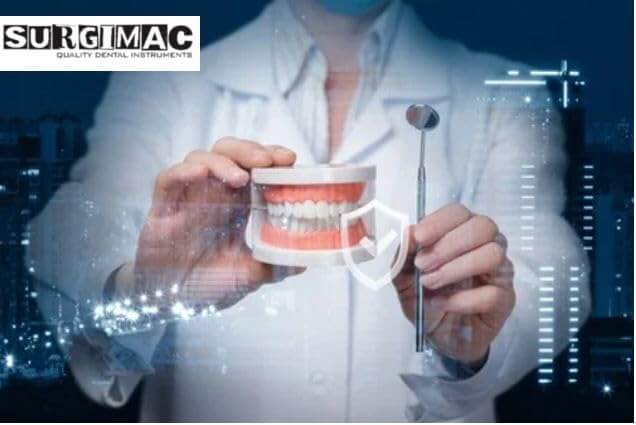 Dental Mirror #5 with Handle 6.5