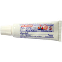 Bubble Gum Flavor Fluoride Toothpaste - 0.85 oz Tube 42112