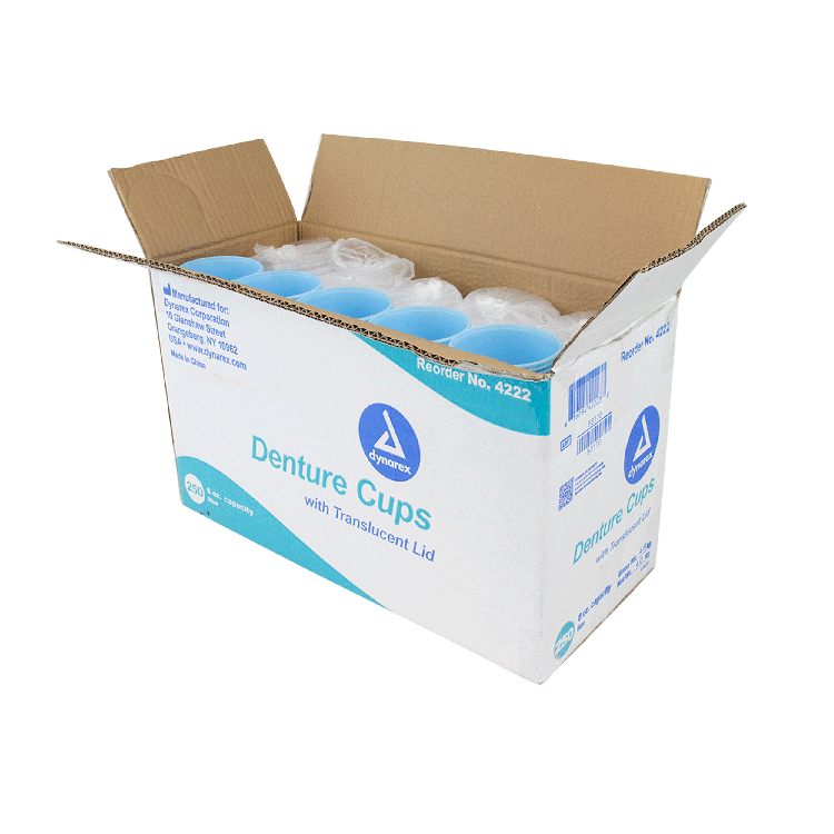 Denture Cup w/ Lid 4222