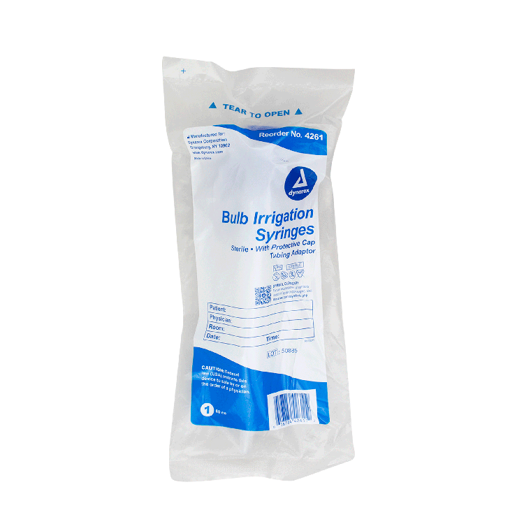 Dynarex Bulb Irrigation Syringe 50 count | SurgiMac Dental Supply