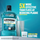 Cool Mint Listerine Mouthwash, 1 Liter, Pack of 6