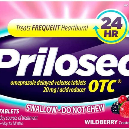 Prilosec Otc, Wild Berry, 42/pk, 24 Pk/cs