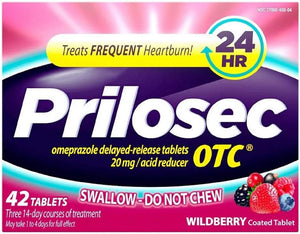Prilosec Otc, Wild Berry, 42/pk, 24 Pk/cs 3700080934