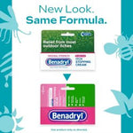 Itch Relief Benadryl 1% Strength Cream 1 oz. Tube | SurgiMac Dental Supply