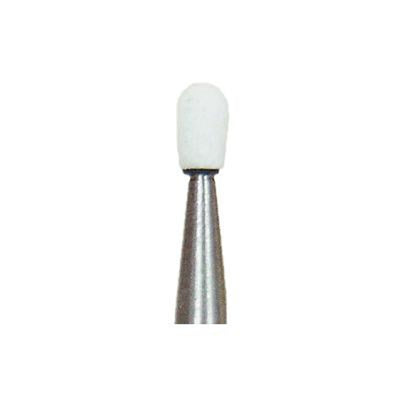 Dura-White RD2 round HP (handpiece), 12/pk, aluminum oxide finishing stones