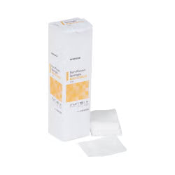 Nonwoven Sponge McKesson 2 X 2 Inch 4-Ply NonSterile 200 per Pack