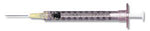 BD 1 mL Pharmacy Tray Luer Slip Tip, Disposable, Sterile, Without Safety 309701-Tr