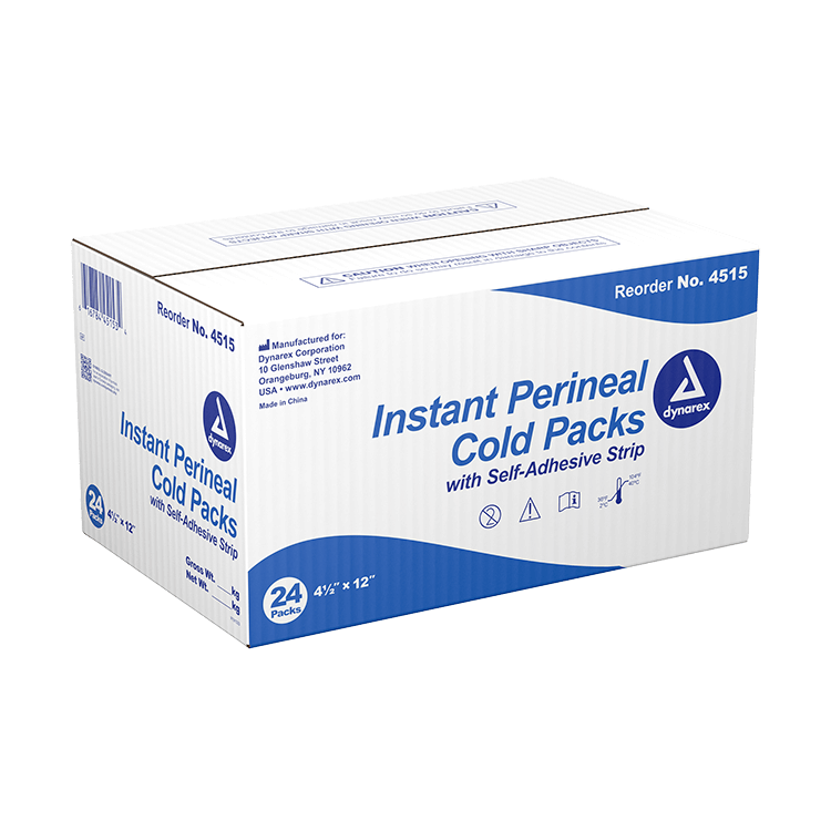 Dynarex Instant Cold Pack (Copy)Perineal Instant Cold Pack w/ Self Adhesive Strip 4 1/2