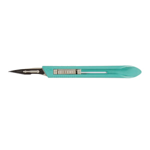 SurgiMac #11 Miltex Retractable Safety Scalpel, Sterile, Disposable, Stainless Steel, MacCut, 10/Pk | SurgiMac Dental Supply