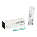 SurgiMac #11 Miltex Retractable Safety Scalpel, Sterile, Disposable, Stainless Steel, MacCut, 10/Pk | SurgiMac Dental Supply
