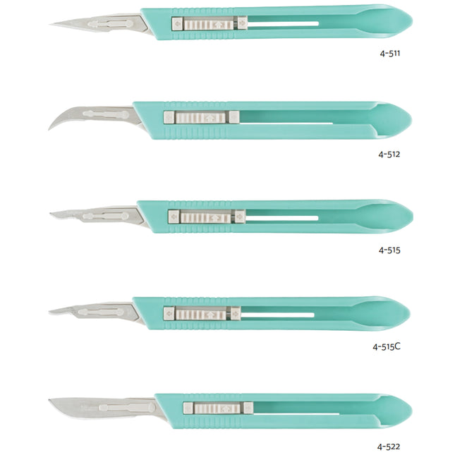 Integra Lifesciences | Miltex Disposable Safety Scalpel, Sterile, with #15 Retractable Stainless Steel | 4-515