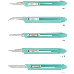 SurgiMac #15 Miltex Scalpel Retractable Blade, Disposable, Sterile, Stainless Steel, MacCut, 10/Pk | SurgiMac Dental Supply