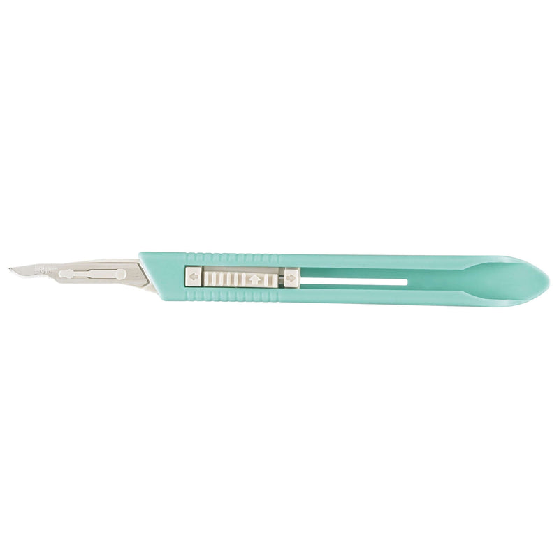 SurgiMac #15 Miltex Scalpel Retractable Blade, Disposable, Sterile, Stainless Steel, MacCut, 10/Pk | SurgiMac Dental Supply